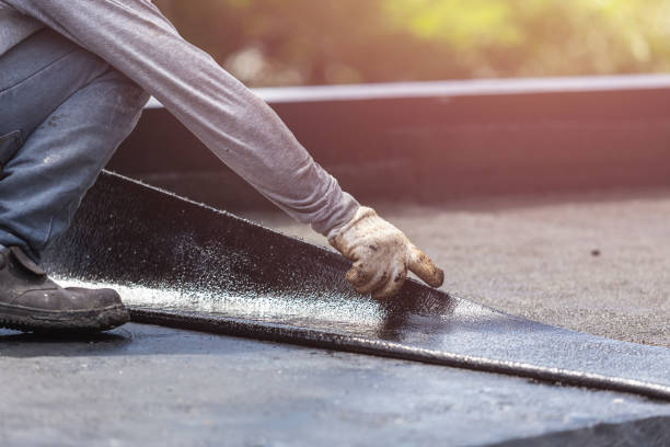 Professional Crawl Space Encapsulation technician working in Piqua, OH
